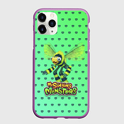 Чехол iPhone 11 Pro матовый My singing Monsters - Жужук