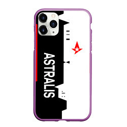 Чехол iPhone 11 Pro матовый ASTRALIS ЗВЕЗДА, цвет: 3D-фиолетовый