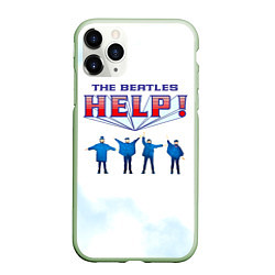 Чехол iPhone 11 Pro матовый The Beatles Help!