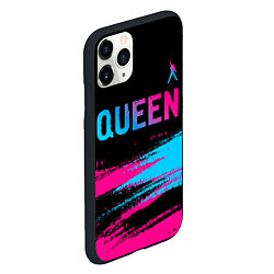 Чехол iPhone 11 Pro матовый Queen Neon Gradient, цвет: 3D-черный — фото 2