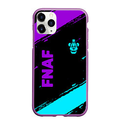 Чехол iPhone 11 Pro матовый Фредди - neon