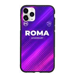 Чехол iPhone 11 Pro матовый Roma Legendary Sport Grunge, цвет: 3D-черный