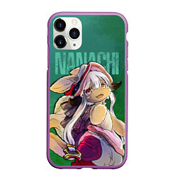 Чехол iPhone 11 Pro матовый Made in Abyss аниме Наначи