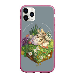 Чехол iPhone 11 Pro матовый Наначи и Митти из аниме Made in Abyss