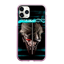 Чехол iPhone 11 Pro матовый Metal Gear Rising Revengeance, цвет: 3D-розовый