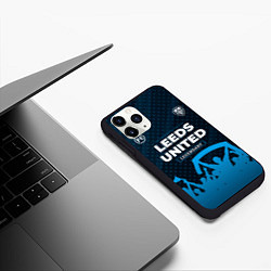 Чехол iPhone 11 Pro матовый Leeds United legendary форма фанатов, цвет: 3D-черный — фото 2