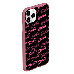 Чехол iPhone 11 Pro матовый Barbie - Барби, цвет: 3D-малиновый — фото 2