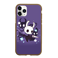 Чехол iPhone 11 Pro матовый Game Hollow Knight: рыцарь, цвет: 3D-коричневый