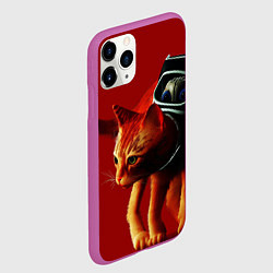 Чехол iPhone 11 Pro матовый Бездомный и B-12, цвет: 3D-фиолетовый — фото 2