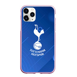 Чехол iPhone 11 Pro матовый Tottenham hotspur SPORT, цвет: 3D-розовый