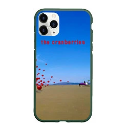 Чехол iPhone 11 Pro матовый Wake Up and Smell the Coffee - The Cranberries, цвет: 3D-темно-зеленый