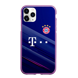 Чехол iPhone 11 Pro матовый Bayern munchen Абстракция