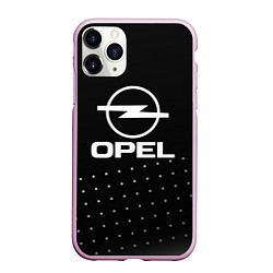 Чехол iPhone 11 Pro матовый Opel Абстракция кружочки