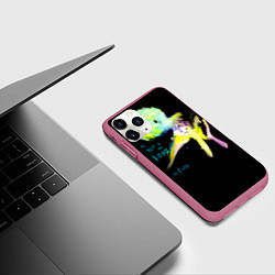 Чехол iPhone 11 Pro матовый The Head on the Door - The Cure, цвет: 3D-малиновый — фото 2
