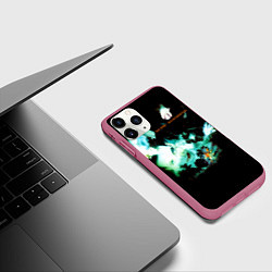 Чехол iPhone 11 Pro матовый Disintegration - The Cure, цвет: 3D-малиновый — фото 2