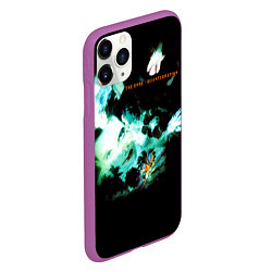 Чехол iPhone 11 Pro матовый Disintegration - The Cure, цвет: 3D-фиолетовый — фото 2