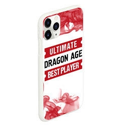 Чехол iPhone 11 Pro матовый Dragon Age: Best Player Ultimate, цвет: 3D-белый — фото 2