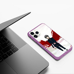 Чехол iPhone 11 Pro матовый Кадис арт - Дворянство, цвет: 3D-фиолетовый — фото 2