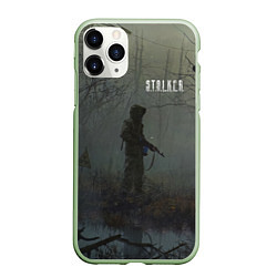 Чехол iPhone 11 Pro матовый STALKER Одиночка На Болоте