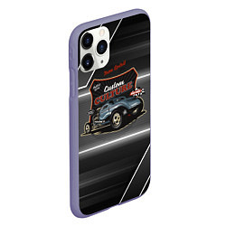 Чехол iPhone 11 Pro матовый Custom culture speed, цвет: 3D-серый — фото 2
