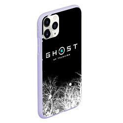 Чехол iPhone 11 Pro матовый Лес Цусимы, цвет: 3D-светло-сиреневый — фото 2