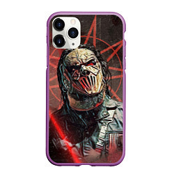 Чехол iPhone 11 Pro матовый Mick Thomson-Slipknot