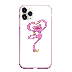 Чехол iPhone 11 Pro матовый КиссиМисси, цвет: 3D-розовый