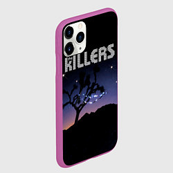 Чехол iPhone 11 Pro матовый Dont Waste Your Wishes - The Killers, цвет: 3D-фиолетовый — фото 2