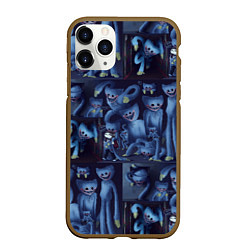 Чехол iPhone 11 Pro матовый Хагги Вагги паттерн