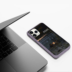 Чехол iPhone 11 Pro матовый STALKER Одиночки В Ангаре, цвет: 3D-серый — фото 2