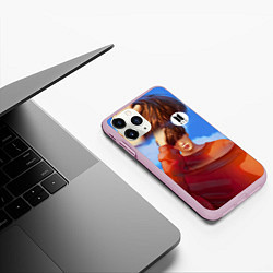 Чехол iPhone 11 Pro матовый BTS Love Yourself Sky, цвет: 3D-розовый — фото 2
