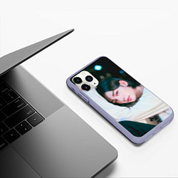 Чехол iPhone 11 Pro матовый Hyunjin Mixtape Oh, цвет: 3D-светло-сиреневый — фото 2