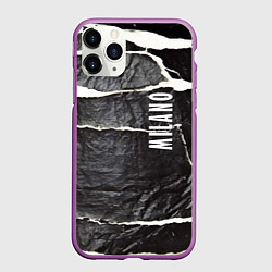 Чехол iPhone 11 Pro матовый Vanguard rags - Milano, цвет: 3D-фиолетовый