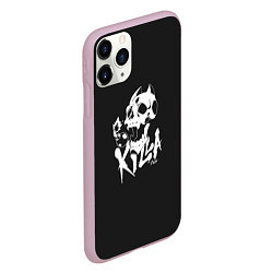 Чехол iPhone 11 Pro матовый Killer queen from JoJo, цвет: 3D-розовый — фото 2