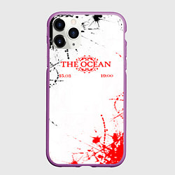 Чехол iPhone 11 Pro матовый Blue october - краска