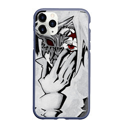 Чехол iPhone 11 Pro матовый Маска Аллена - D Gray man, цвет: 3D-серый