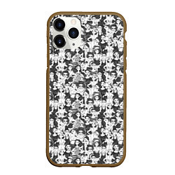 Чехол iPhone 11 Pro матовый Весёлая девушка