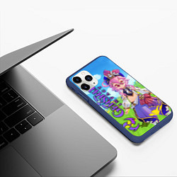 Чехол iPhone 11 Pro матовый Genshin Impact Дори, цвет: 3D-тёмно-синий — фото 2