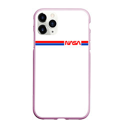 Чехол iPhone 11 Pro матовый Nasa - полосы