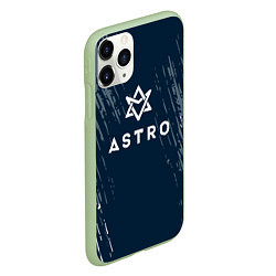 Чехол iPhone 11 Pro матовый Astro - краска, цвет: 3D-салатовый — фото 2