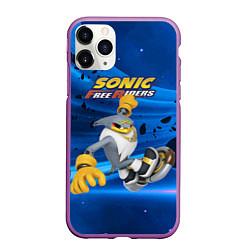 Чехол iPhone 11 Pro матовый Albatross - Sonic Free Riders - Video game, цвет: 3D-фиолетовый