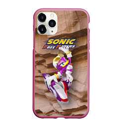 Чехол iPhone 11 Pro матовый Wave the Swallow - Sonic Free Riders