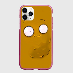 Чехол iPhone 11 Pro матовый Plants vs Zombies Орешек, цвет: 3D-малиновый