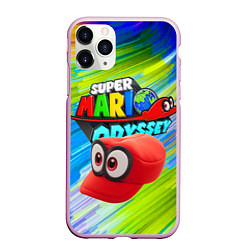 Чехол iPhone 11 Pro матовый Super Mario Odyssey - Nintendo - Бейсболка