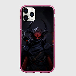 Чехол iPhone 11 Pro матовый Metall hellsinger art