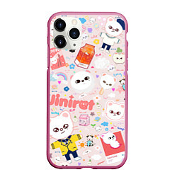 Чехол iPhone 11 Pro матовый Skzoo Jinniret pattern cartoon avatar