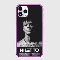 Чехол iPhone 11 Pro матовый Данил Прытков черно-белая фотография