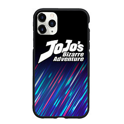Чехол iPhone 11 Pro матовый JoJo Bizarre Adventure stream