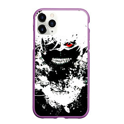 Чехол iPhone 11 Pro матовый Tokyo Ghoul Kaneki Ken paint