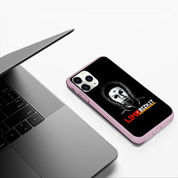 Чехол iPhone 11 Pro матовый Limp bizkit Wes Borland, цвет: 3D-розовый — фото 2